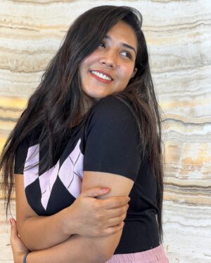 Sree Nithi Instagram - Be the reason someone smiles today🫰🏻

Pc : @its_lingeshwaran303 🥰