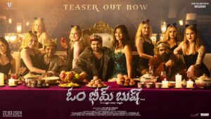 Sree Vishnu Instagram - Back with my bang bros, but with a whole new entertainment mantra ~ #OmBheemBush 👨🏼‍🚀👨🏼‍🚀👨🏼‍🚀

Teaser out now :) Hope you’ll love it ❤️

Eesari logic tho kadhu, Magic tho kaluddham March 22nd na theatres lo ❤️

@preyadarshe @weirddivide @harshakonuganti @sunil.balusu @sunnymr
@t.raj2017 @vijay.vardhan.100 @srikanth_artdirector @priyavadllamani @ayeshaakhan_official @manishkumar_aayana
@saikamakshibhaskarla @preity_mukhundhan @syampalaparthi @vcelluloidofficial @uvcreationsofficial