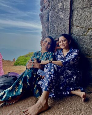 Sreeja Shyam Instagram - The best view come after the hardest climb!!!
I had to wait for nearly 13 years to experience that enchanting view once again, and thats total bliss!

ആദിശങ്കരന്റെ സർവ്വജ്ഞപീഠം! 13 വർഷത്തിന് ശേഷം!