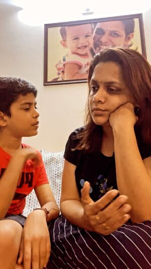 Sreeja Shyam Instagram - എന്താണോ എന്തോ എനിക്ക്‌ ഈയിടെയായി അങ്ങനെ പുകഴ്‌ത്തുന്നത് അത്ര ഇഷ്ടല്ല!! 

 #nandu #nanduandamma 
@nanduuuu1235