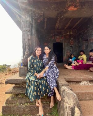 Sreeja Shyam Instagram - The best view come after the hardest climb!!!
I had to wait for nearly 13 years to experience that enchanting view once again, and thats total bliss!

ആദിശങ്കരന്റെ സർവ്വജ്ഞപീഠം! 13 വർഷത്തിന് ശേഷം!