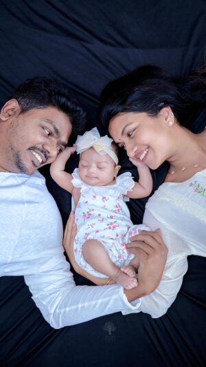 Sridevi Ashok Instagram - 1 Month Photoshoot - Srushti Chintala
Photography: @rootzstudios