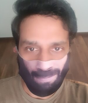 Srinivas Avasarala Instagram - Hope you are all staying safe. Masking up and not being too adventurous in this pandemic