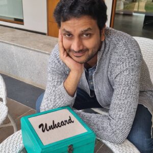 Srinivas Avasarala Instagram - Thank you @radhika_lavu @ellanar_films for this thoughtful gift. Can't wait to unbox #Unheard 
On #HotstarSpecials Sept 17