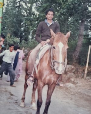Srinivas Avasarala Instagram - I remember this horse was called Shahrukh. :)