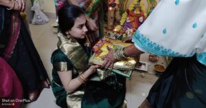 Srividya Shastry Instagram - Gowri pooje🥰
