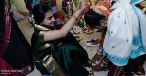 Srividya Shastry Instagram - Gowri pooje🥰