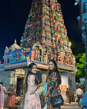 Sriya Surendran Instagram - Really, the only thing that makes sense is to strive for greater collective enlightenment.🤍✨.
Pc : @rj_mithunn 😇
.
.
#viral #trending #happiness #goodvibes #god #temple #chennai #murugankovil #traditional #tamil #malayalam #godfirst #worship #purity #goodness #foryou #bestfriends #sister #evening