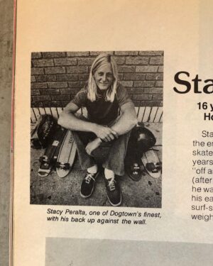 Stacy Peralta Instagram - My close friend Johnny Mac from San Francisco recently found himself sipping a latte at Dogtown Coffee, a business now residing in the former space once occupied by the Zephyr Shop. It spurred him to call and ask, “Is Dogtown a real place? And where’d the name come from?” This is what I know; From a young age Craig Stecyk was enthralled with Grafitti which was very prominent in SM, Venice and Culver City in the 70s, primarily the grafitti of the Hispanic gang culture. Each gang had its own distinct style, it’s own markings, and an exacting way in which they designed their lettering and applied that lettering with spray paint onto alley walls and old buildings.  Many of these gangs gave their territories nicknames such as Frogtown, Fogtown, Ghostown etc… In ‘76 when I was having lunch with Stecyk and his girlfriend Lynn, a very talented painter, she said to me, “Craig looks at graffiti as an art form.” I nearly choked. Grafitti as art? I’d been led to believe it was paint-based litter. Craig looked at it as an artistic form of communication, kind of the way an anthropologist might look at primitive cave markings.  Early on he began incorporating the west side graffiti style into his own art. He used the defunct Pacific Ocean Park Pier as his canvas and it’s where he developed his infamous pig and crossbones and rat and crossbones graffiti art. I also believe it’s where he came up with the name Dogtown.  One of the very first uses of the name appears in my “Who’s Hot” article stating, Stacy Peralta is one of Dogtown’s finest.  He would eventually turn the Dogtown articles into one of his most enduring art pieces.  So whatever the truth is, it’s a mythology that began in the early 70s when Craig picked up his first can of spray paint and began applying it to the POP pier and then to the cinderblock walls that lined the beaches of Venice and Santa Monica’s boardwalk…..Anyone for another latte?