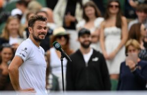 Stanislas Wawrinka Instagram - Good start @wimbledon 🟢💪🏻🌱🎾🇬🇧🍓⛅️
Let’s keep pushing 👴🏻😅🙏🏻💚
#hardwork #wimbledon #keeppushing #trusttheprocess #passion