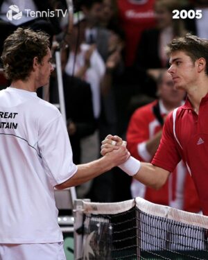 Stanislas Wawrinka Instagram - 23 matches. 19 years. Murray vs Wawrinka is a rivalry built on respect 🤝

#tennis #tennistv #atptour #rolandgarros #wawrinka #murray