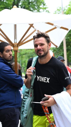 Stanislas Wawrinka Instagram - Bonjour 👋 

#RolandGarros