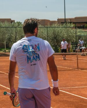 Stanislas Wawrinka Instagram - Just put the work in 😅🎾💪🏻🇲🇦🥵⌛️🏃🏻🧩💛🙏🏻
#hardwork #enjoy #trusttheprocess #keepushing