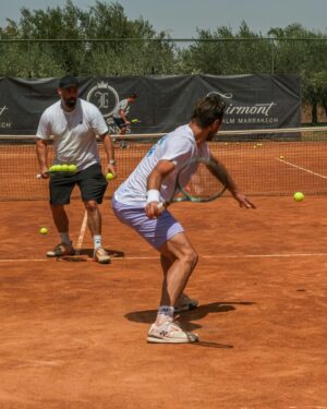 Stanislas Wawrinka Instagram - Just put the work in 😅🎾💪🏻🇲🇦🥵⌛️🏃🏻🧩💛🙏🏻
#hardwork #enjoy #trusttheprocess #keepushing