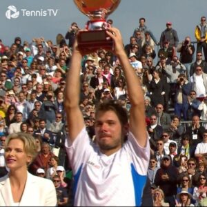 Stanislas Wawrinka Instagram - A landmark moment for Stan the man 🙏
.
#tennis #tennistv #atp #sports #wawrinka #rolexmontecarlomasters