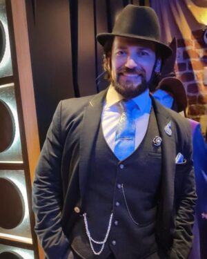 Stanislav Yanevski Instagram - Had a great night last night at @b53sofia . Felt the energy I felt a few years ago 🤫 before the first public screening of Harry Potter and the Goblet of Fire. Lovely reception, lovely staff and what a delightful and delicious menu! 

#style #hp #redcarpet #lovely #dapper #instagood #fans