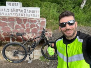 Stanislav Yanevski Instagram - 26.06.2023 epic self challenge. First 60km was pretty much all uphill climbing. The mountain was giving me a very good challenge but the weather decided to drizzle and gave me a nice refreshment when I most needed it. First time doing this, I loved it! Definitely going to do more of it! 
PS: I will definitely sleep like a baby tonight 😄 #instagood #happyday #monday #challenge #bicycle
