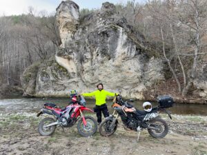 Stanislav Yanevski Instagram - Hello and happy Sunday. What started as a casual,unplanned route and destination, turned out to be one incredibly amazing adventure. 
Can you tell how happy I am by looking at the pictures? ☺️ 

#happydays #happy #adventure #motorcyclelife #naturelovers #wanderlust #weekend