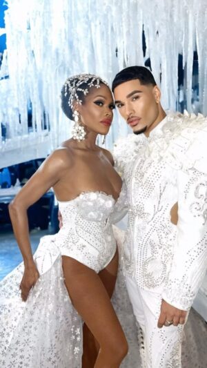 Stasha Sanchez Instagram - I’m still Cold ❄️❄️❄️❄️❄️ first ball 1996 last ball 2024  you bitches eat it 🤣 hope you all can say the same 20 down the line because I can , Thank you @robertleerooks  @tyler.the.stylist  @ranareeves  @garcon001  love you all ❤️ @jozeaofficial  Thank you for getting me out the house and on to the floor 
RoyalQueen👑
CoachGirl 
Legendary2