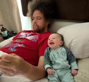 Stefan Gordy Instagram - #FF  First year biggest learning curve of a human’s life!!! 
A baby’s first year is one full of developmental milestones. These are skills like rolling over, sitting up and first steps. It’s also things like smiling, cooing and waving “bye-bye” and clapping hands. Each of these milestones take repetitive attempts and careful study and lots of observation.  The Foo Family is so fortunate that Ily Oak’s parents both work from home and nearby Grandma LaLa visits 5 days a week 4 hours a visit. Ily sits up, crawls, stands and is ready to walk on her own.  She understands a lot about nature, currently ambidextrous, eats organic vegan food, breastfed, speaks a few words, sleeps with her parents and Jasmine taught her sign language early on.  Ily Oak is a happy musical baby with a twinkle in her eye for mischief. Happy first birthday Ily Oak and please “save the day”! Your ever-loving Grandma LaLa
 
#babysfirstyear #babies #crawling #lilredfoo
