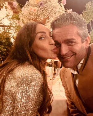 Stefania Micheli Instagram - Beautiful Mariage🫶🏼🥰 grazie ancora @francesca13maggio @dott.davidepozzobon # insuperabile @ludovicigianni 🙏🏼🥂