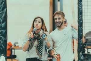 Stéfano de Gregorio Instagram - Hermoso evento en @abasto_shopping 🤟🎾❤️
Genia @gimenezsole10 ‼️ y clave las fotos de @hernanpaz.ph que me hacen parecer bueno 😂💪