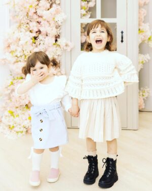 Stella Acquisto Instagram - Happy Easter 🐣 to you and your families.  May you be surrounded with love 💕. 

A special thanks to @alannabphotography for these beautiful pictures of my bunnies 🐰 🐰. #happyeaster #hop @trunk97  Outfits: @babymoonkidsapparel
