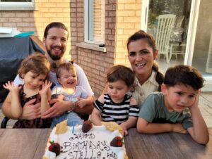 Stella Acquisto Instagram - Celebrating another year on this beautiful planet. Yesterday I turned 25 😉 and it was a perfect day.  The weather was beautiful, I was surrounded by family, I celebrated the day with my bro in law and we played a game of bocce.  I didn’t make any wishes this year (probably because the kids blew out the candles before I could) because I already have everything I could possibly want.  Don’t get me wrong I always look for opportunities to grow personally, but I have so many other blessings.  Two beautiful girls, my wonderful husband, my incredible family, friends and a big support system.  So cheers to 25 and all these blessings. 💕 #birthday #birthdayblessings