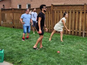 Stella Acquisto Instagram - Celebrating another year on this beautiful planet. Yesterday I turned 25 😉 and it was a perfect day.  The weather was beautiful, I was surrounded by family, I celebrated the day with my bro in law and we played a game of bocce.  I didn’t make any wishes this year (probably because the kids blew out the candles before I could) because I already have everything I could possibly want.  Don’t get me wrong I always look for opportunities to grow personally, but I have so many other blessings.  Two beautiful girls, my wonderful husband, my incredible family, friends and a big support system.  So cheers to 25 and all these blessings. 💕 #birthday #birthdayblessings
