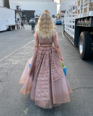 Stella Grace Fitzgerald Instagram - Stella being a goofball on set. She can certainly be silly but knows when to turn it off. I’m so grateful that a crew member took these first few pictures, they are so awesome! And now Stella is realizing she should do one “normal” smile even when I’m not the one behind the camera reminding her 😆 Rebel Moon Parts 1 and 2 are out on Netflix now. 

#rebelmoon #rebelmoonachildoffire #rebelmoonthescargiver #netflix #scifi  #zacksnyder #grateful #corememories #actor #younghollywood #teenactress #princessissa #hollywood #netflixfilm #stewarttalent #authentictalentandliterarymanagement