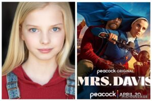 Stella Grace Fitzgerald Instagram - For our binge-watching friends, the time has come! All episodes are out now so you can watch them in a single night or two. Stella is in some addt’l flashbacks but mostly in the first 10 min of Ep 2. We couldn’t wait to see the season finale…surprising and sooo good! We’re only sad because the show has ended. We’ll have to find a new show to look forward to each week! 

#mrsdavispeacock #warnerbrostv #peacocktv #damonlindelof #tarahernandez #owenharris #aletheajones #andymcqueen #bettygilpin #elizabethmarvel #jakemcdorman #davidarquette #margomartindale #tweenactress 
#younghollywood #actor #actors #flashback #grateful #model #youngactor #youngactress #industrykid #mrsdavis