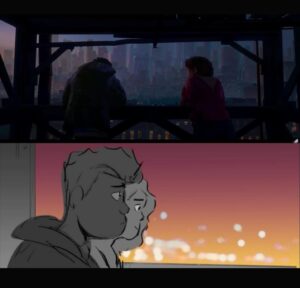 Stephanie Garcia Rizo Instagram - Wooo! It’s here! Spider Man: across the spider verse , Here’s a sneek peek on some boards I did that show up in the trailer🕷️🕸️ I feel so honored to have had the chance to work with such an incredible talent ppl. Thank you @mibaji , @octavio991 , @shinypinkbottle @jds_77 for being fantastic head of story and Directors 🕷️✨

#animation #storyboard #spidermanacrossthespiderverse #milesmorales #sonyanimation #art #drawing