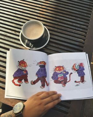 Stephanie Garcia Rizo Instagram - Cafecito Sketches books came in this week!! wooo!! They will be available @lightboxexpo This year! ✨✨ I also printed The shape warm up book!! Excited to have these available for you all :) 

#art #animation #drawing #lightboxexpo2023 #book #sketchbook #coffee #sketching