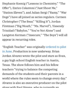 Stephanie Koenig Instagram - In awe of @brianjordanalvarez for making this show. Excited and honored to be in this.