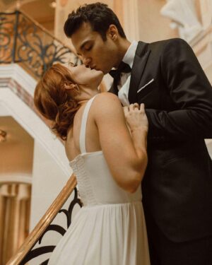 Stephanie Koenig Instagram - A year ago today was the best day of my life. This year has thrown us some serious shit. Couldn’t ask for a better partner to walk through life with. You are caring and funny and smart and always looking to better our relationship.
Happy Anniversary @chrisriggi