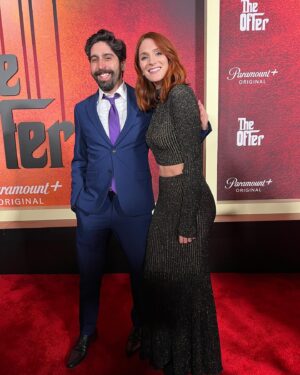 Stephanie Koenig Instagram - #theoffer premiere last night was spectacular 
Last photo with my security guard is most important (bottom left) 
#oscardelarenta Styled by @fernandogarciam1205 
Hair by the brilliant @mymakeupbible 
Makeup by James Ferry