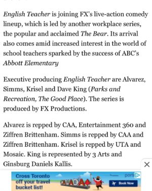 Stephanie Koenig Instagram - I am so proud of @brianjordanalvarez !! Can’t wait for everyone to see this show.  I am honored to be in this wonderful cast. I’m SCREAMING FROM THE ROOFTOPS