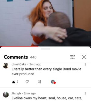 Stephanie Koenig Instagram - The reviews keep comin. A SPY MOVIE IS A HIT. I love you all.