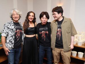 Stephanie Panisello Instagram - Wow! What an amazing premiere of Resident Evil: Death Island! So blessed to have shared in the creation of this epic film with these amazing humans! 

Thank you to all the fans for coming out last night and for all the fans posting around the world! You guys make this gal very happy! 

Available July 25th on 4K UHD, Bluray, DVD and Digital! 🎬🍿

.
.
.
.

💁‍♀️💄: @emmawillishmu 

#ResidentEvilDeathIsland #ClaireRedfield #ResidentEvilClaire #VoiceoverActress #PremiereNight #BehindTheScenes #VoiceoverTalent #ResidentEvilFan #GamingIndustry #VoiceActing #d_island #ResidentEvilUniverse #ZombieApocalypse #ResidentEvilFranchise #GameVoiceover #MotionCapture #MoviePremiere #Grateful #ThankYouFans