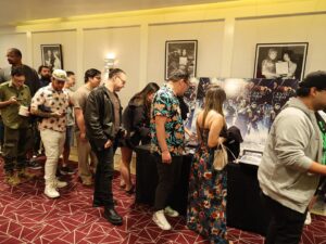 Stephanie Panisello Instagram - Wow! What an amazing premiere of Resident Evil: Death Island! So blessed to have shared in the creation of this epic film with these amazing humans! 

Thank you to all the fans for coming out last night and for all the fans posting around the world! You guys make this gal very happy! 

Available July 25th on 4K UHD, Bluray, DVD and Digital! 🎬🍿

.
.
.
.

💁‍♀️💄: @emmawillishmu 

#ResidentEvilDeathIsland #ClaireRedfield #ResidentEvilClaire #VoiceoverActress #PremiereNight #BehindTheScenes #VoiceoverTalent #ResidentEvilFan #GamingIndustry #VoiceActing #d_island #ResidentEvilUniverse #ZombieApocalypse #ResidentEvilFranchise #GameVoiceover #MotionCapture #MoviePremiere #Grateful #ThankYouFans