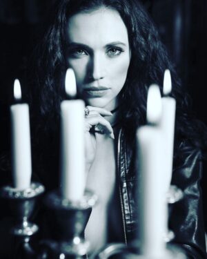 Stephanie Tripp Instagram - Samhain Blessings 🎃
....
The veil between worlds is at its thinnest, it’s a time for honouring our ancestors and those that have come before us.
....
#samhain #witch #magic #blessings #whitewitch #spirits #otherworld #ethereal #candles #b&w #blackandwhite #blackandwhitephotography #portrait #ritual #traditional #tradition #hallowseve #happysamhain #blessed