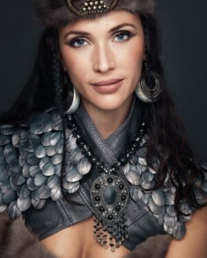 Stephanie Tripp Instagram - Headshot from yesterday’s Valkyrie shoot with @spirovvladimir @spirov_photo_art
....
I actually have a large percentage of Viking dna so it was empowering to honour this. 
....
#art #artist #headshot #portrait #actor #actress #valkyrie #viking #valhalla #character #characterheadshot #headshots #photo #photoshoot