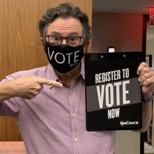 Stephen Colbert Instagram - Today is #NationalVoterRegistrationDay! Celebrate by heading over to www.bit.ly/colbertrtv to register or verify your status. Then learn how and where to vote in your state by going to www.betterknowaballot.com. Then watch some animal friendship videos. They're just the best.