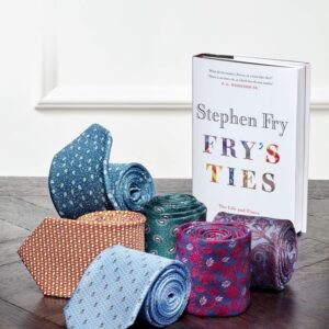 Stephen Fry Instagram - Fancy winning a signed copy of my new book #FrysTies and six of my favourite ties from the new @charlestyrwhitt collection? To enter, simply enter your details at bit.ly/CTSTEPHEN before 23rd December 2021.

You can also get 20% off at Charles Tyrwhitt with the code STEPHEN20👔