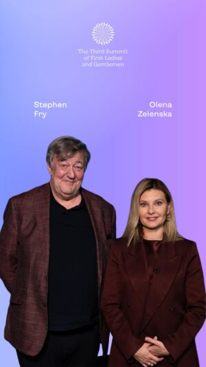 Stephen Fry Instagram - Incredibly humane. That’s what I want to say before I talk about his incandescent wit or his special, ironic perception of the world.

🎙️Stephen Fry @stephenfryactually, a British actor and TV presenter, author of world bestsellers, one of those whose shows generations have grown up watching. I am grateful that he agreed to host our Summit of First Ladies and Gentlemen @summit_flg - and he did not «work» but rather lived it with us, reflecting on each discussion with empathy and understanding.

👉 During one of the panels, Mr. Fry said that he expected to see anything in Kyiv - but he was struck by laughter. The sense of humor that unites all Ukrainians, even those who have lost their families or limbs. And he believes this sense of humor is one of the reasons for our resilience. 

Thank you, Stephen, for the fact that no matter what topic we were discussing at the forum, you always had a warm smile for Ukrainians, and everyone in the hall felt it.

——

Неймовірно людяний. Саме це хочеться сказати, перш ніж говорити про блискавичний розум чи особливе, іронічне відчуття світу.
 
🎙️Стівен Фрай @stephenfryactually, британський актор і телеведучий, автор світових бестселерів – один із тих, на чиїх шоу виросли покоління. Вдячна, що саме він погодився стати ведучим нашого Саміту перших леді та джентльменів @summit_flg і не працював, а радше прожив його разом із нами, рефлексуючи на кожну дискусію з емпатією й розумінням.
 
👉 Під час однієї з панелей пан Фрай сказав, що очікував побачити в Києві що завгодно, але його вразив сміх. Почуття гумору, що об’єднує всіх українців, навіть тих, які втратили родини чи кінцівки. І, мовляв, саме це почуття гумору є однією з причин нашої стійкості.
 
Дякую вам, Стівене, за те, що хоч би яку тему на саміті ми обговорювали, тепла усмішка, адресована українцям, завжди була з вами, і це відчував кожен у залі.