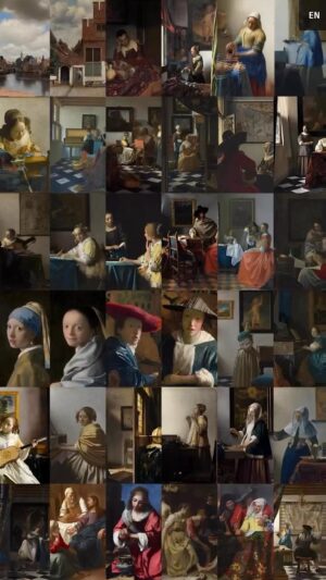Stephen Fry Instagram - We are happy that so many of you enjoy our online experience ‘Closer to Johannes Vermeer’. Let @stephenfryactually take you on a journey into the world of Vermeer and unravel the mystery of his life and all his masterpieces! ✨

🚨 The Rijksmuseum is proud that ‘Closer to Johannes Vermeer’ is nominated for the Webby Awards in two different categories: ‘Cultural Institutions’ and ‘Arts, Fashion, Retail & Culture’. Will you vote for us? Follow the link in our bio or in our story. Help us win and let everyone enjoy Vermeer from home. 💪

#CloserToVermeer is connected by #KPN

#Rijksmuseum #Amsterdam #Vermeer