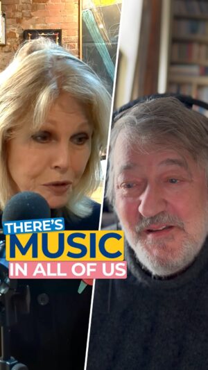Stephen Fry Instagram - There’s a bit of music in all of us 🎼💙

Listen to Joanna and the Maestro wherever you get your podcasts

#stephenfry #joannalumley