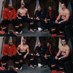 Stephen Huszar Instagram - @letterkennyproblems 
Episode: Puck Bunny
YORKIE: I’m not familiar with that term either Barts...
Catch us on @hulu @cravecanada 
Honestly one of the most hilarious TV shows out there. It takes everything we have not to crack up during these scenes 😐
#letterkennyproblems 
#letterkennymemes 
#letterkennyquotes