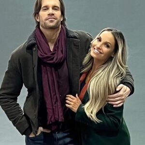 Stephen Huszar Instagram - Catch the network debut of #ChristmasInRockwell TONIGHT at 8/7c on @city_tv starring the super-human @trishstratuscom. It’s not every day you get to work with one of the toughest women in entertainment! 🇨🇦💪🏼