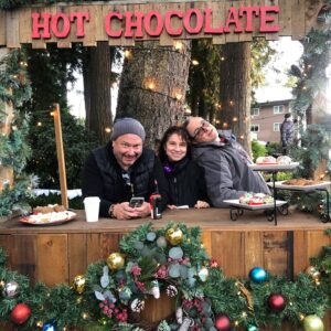 Stephen Huszar Instagram - On location & behind da scenes with Charlotte & Matt! @lauraosnes #AHomecomingForTheHolidays #hallmarkmovie #hallmarkmoviesandmysteries
#miraclesofchristmas
